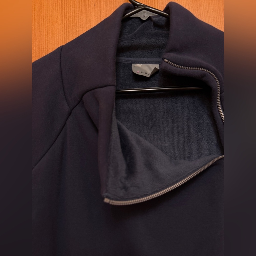 ATHLETA Cozy Karma Pullover Wrap-Front Asymmetrical - Picture 12 of 12